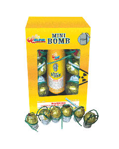 1 Inch Mini Bombs | 6 Shot Mini Reloadable Balls Shells by Suns Fireworks
